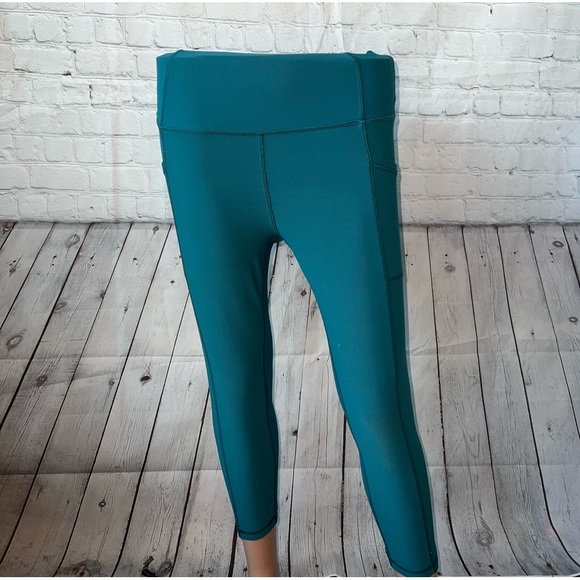Gottex Pants - gottex turquoise leggings size S